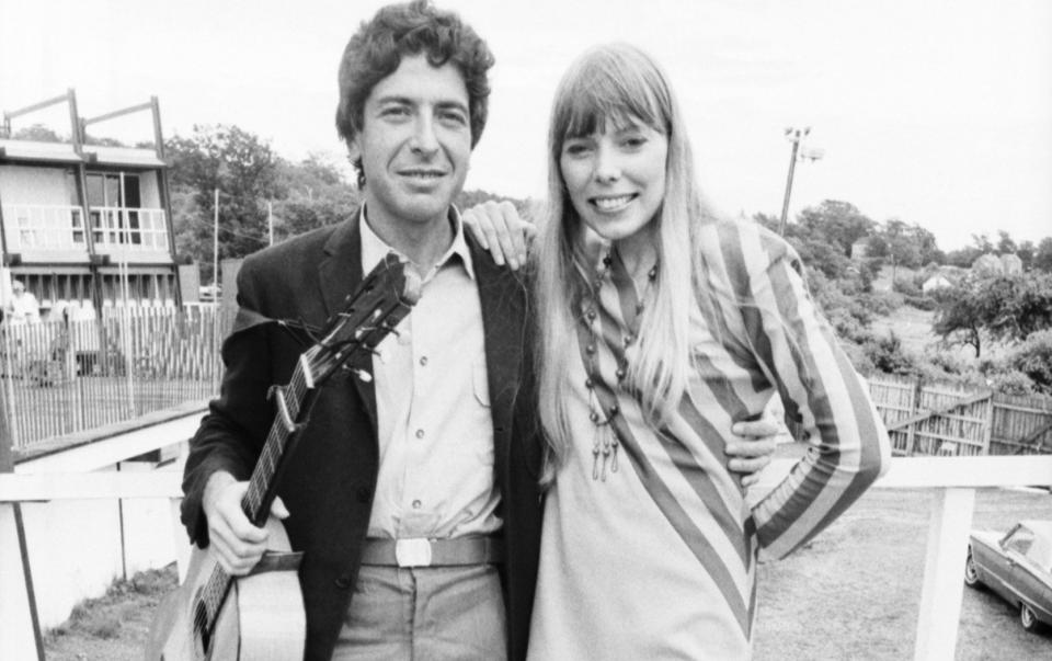 Joni Mitchell And Leonard Cohen, 1967