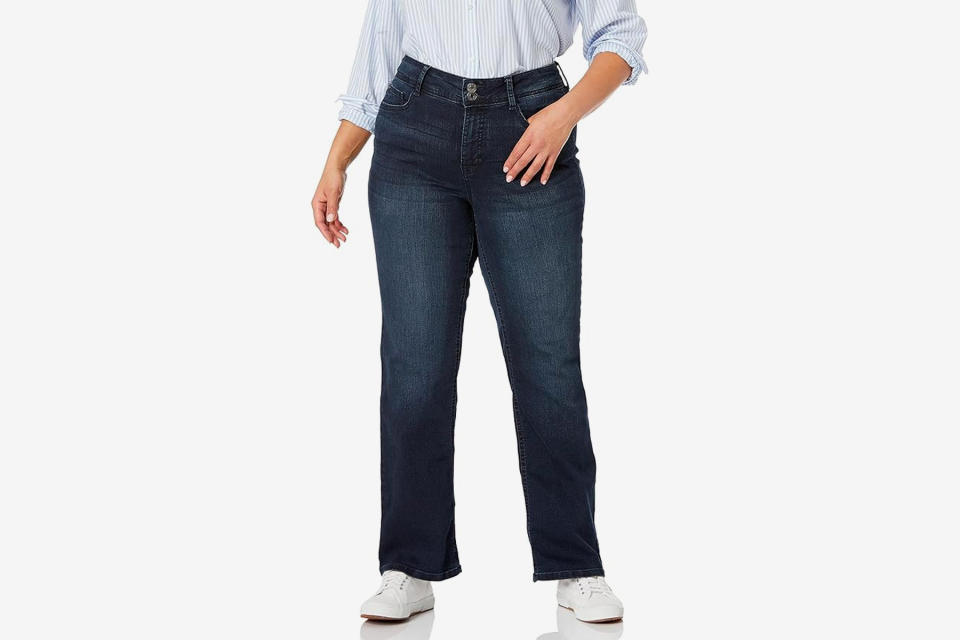 Angels Forever Curvy Bootcut Mid-Rise Jeans