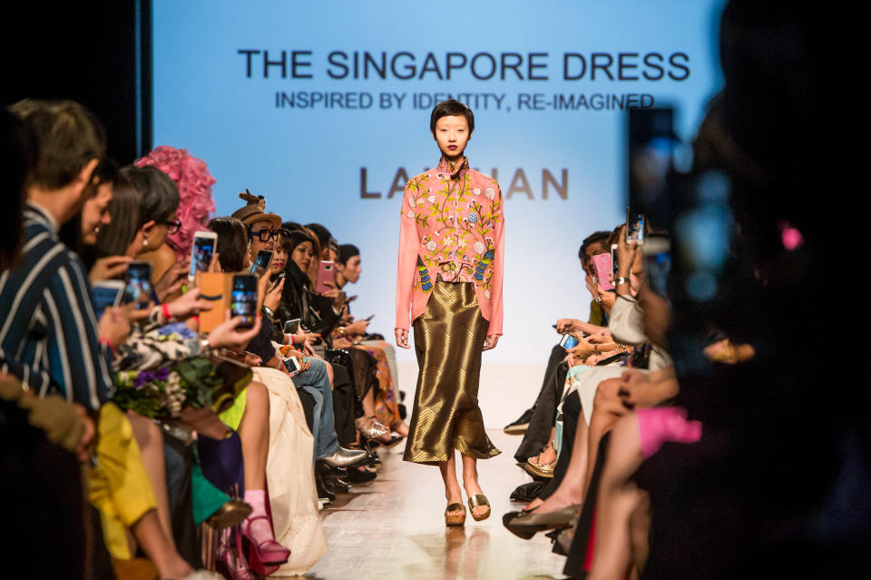 LAICHAN Spring/Summer 2018 collection at Singapore Fashion Week