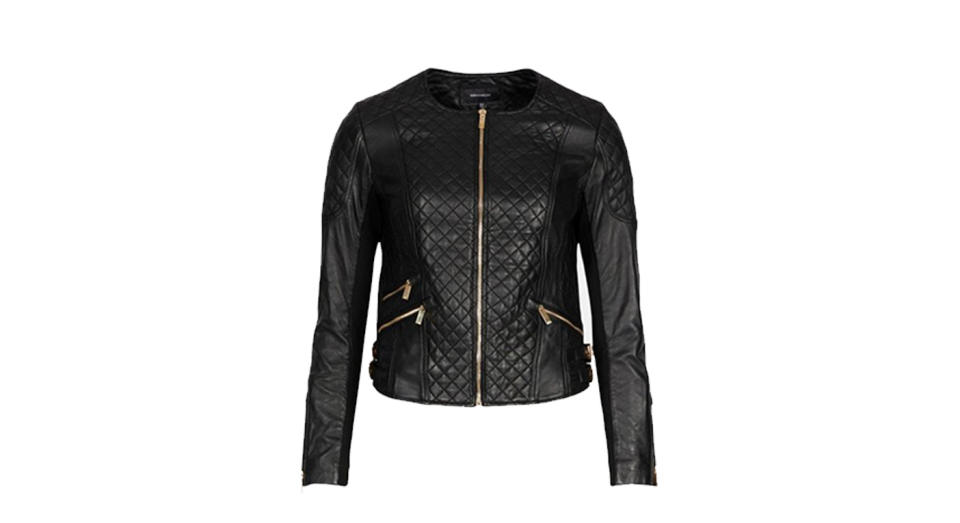 Karen Millen leather jacket