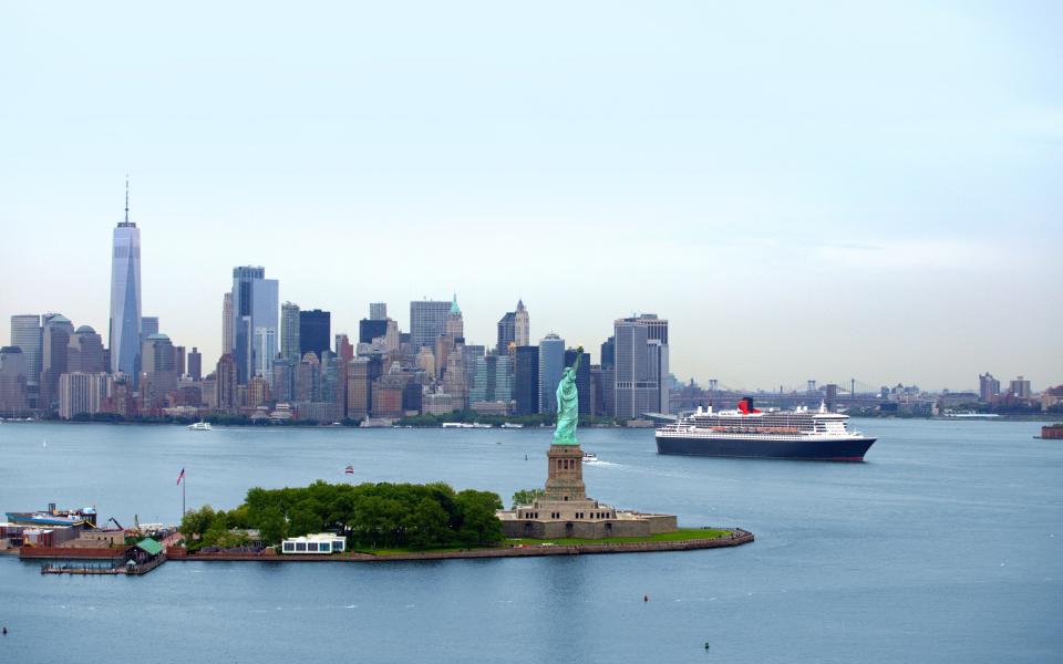 Queen Mary 2, New York