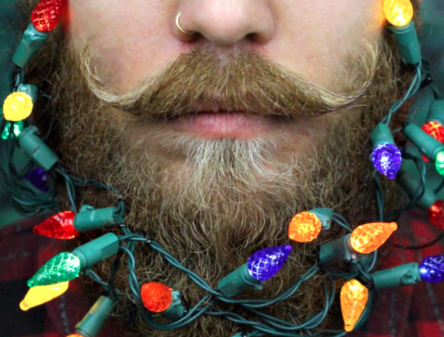 So, “Christmas beards” are a thing now, in case you were wondering if the holidays could get any more festive