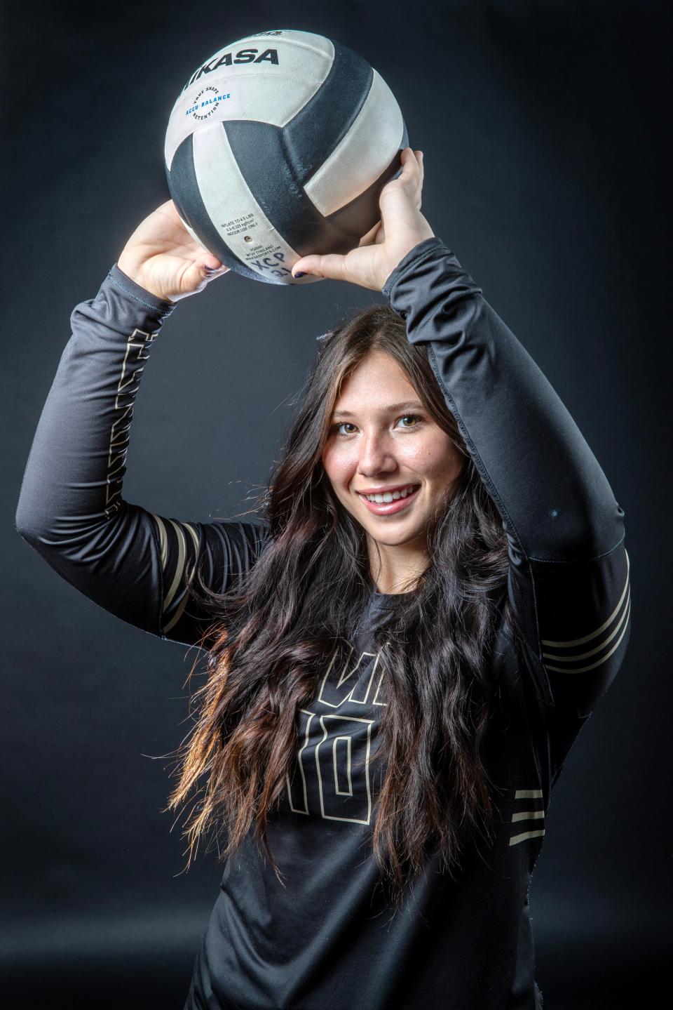 Juliette Rothe, Xavier Prep volleyball player, is a Desert Sun Top Fall Athlete, December 13, 2023.