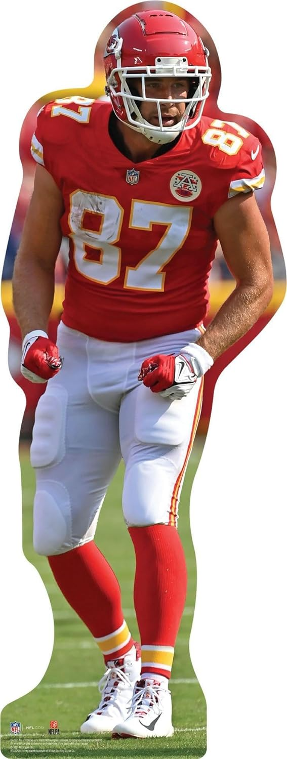 Party City Travis Kelce Life-Size Cardboard Cutout