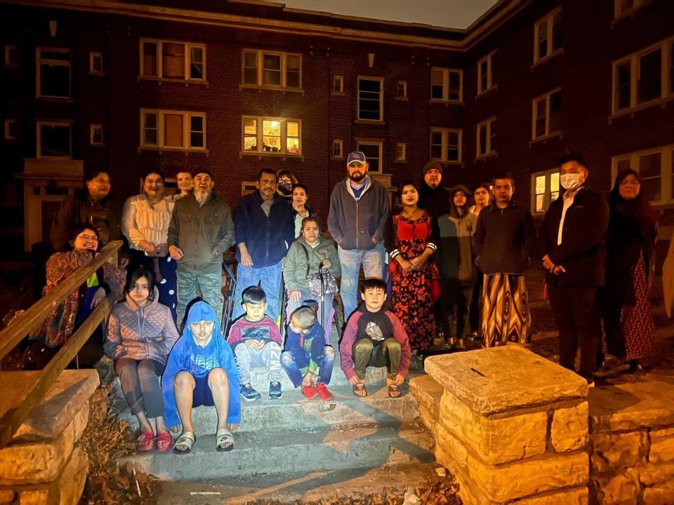 Tenants at a Kansas City apartment complex met Monday night to discuss what they would do following the news that their leases would not be renewed.