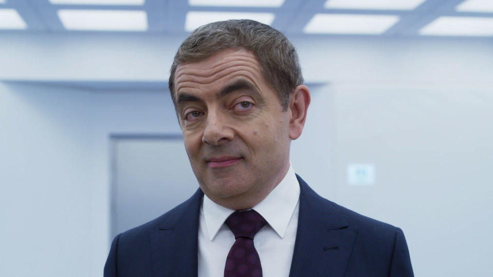 Rowan Atkinson in <i>Johnny English Strikes Again</i> (Universal Pictures)