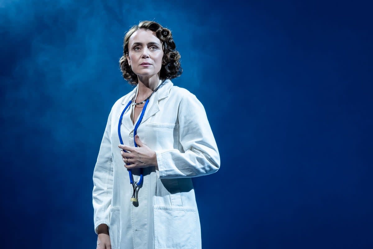 Keeley Hawes in The Human Body (PR Handout/Marc Brenner)