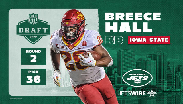 2022 NFL draft: Jets trade up, take Breece Hall with No. 36 pick
