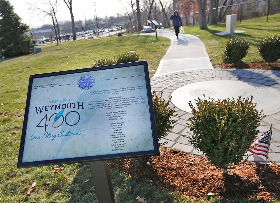 Heritage Park is Weymouth's newest park and commemorates the town's history.