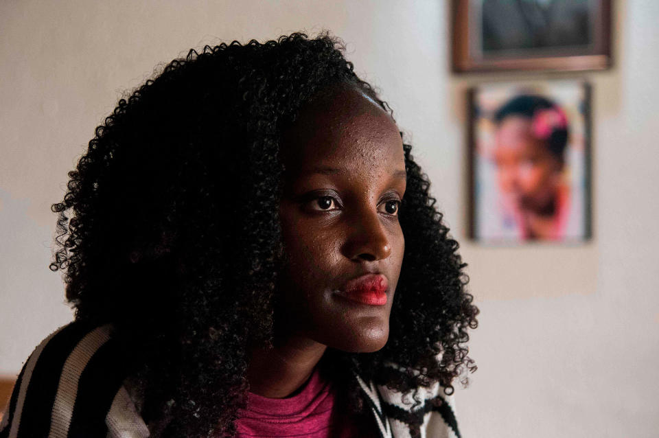 Nakate photographed at her home in Kampala | Isaac Kasamani—AFP/Getty Images