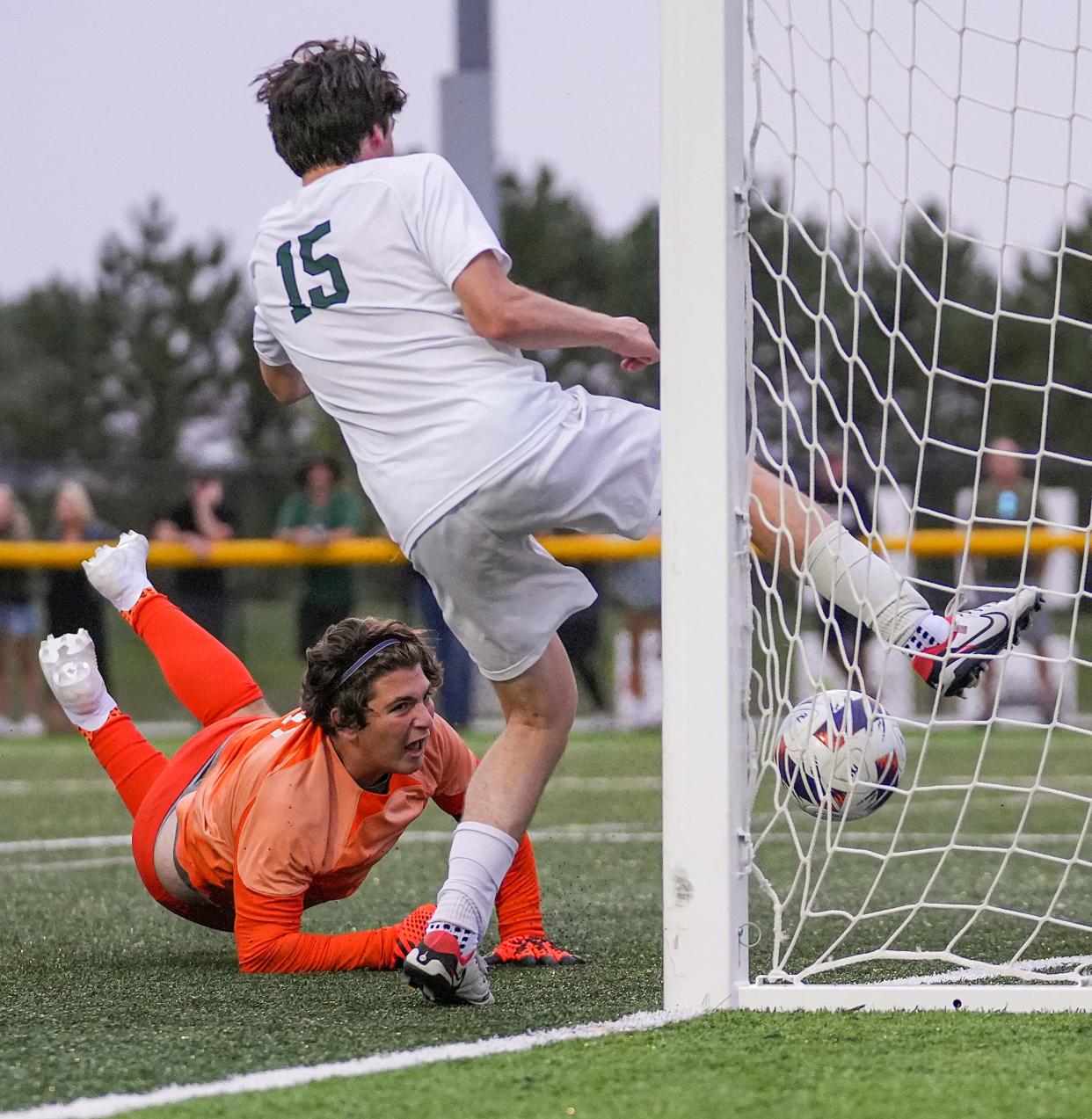 Zionsville's Angelo Badalow (0)