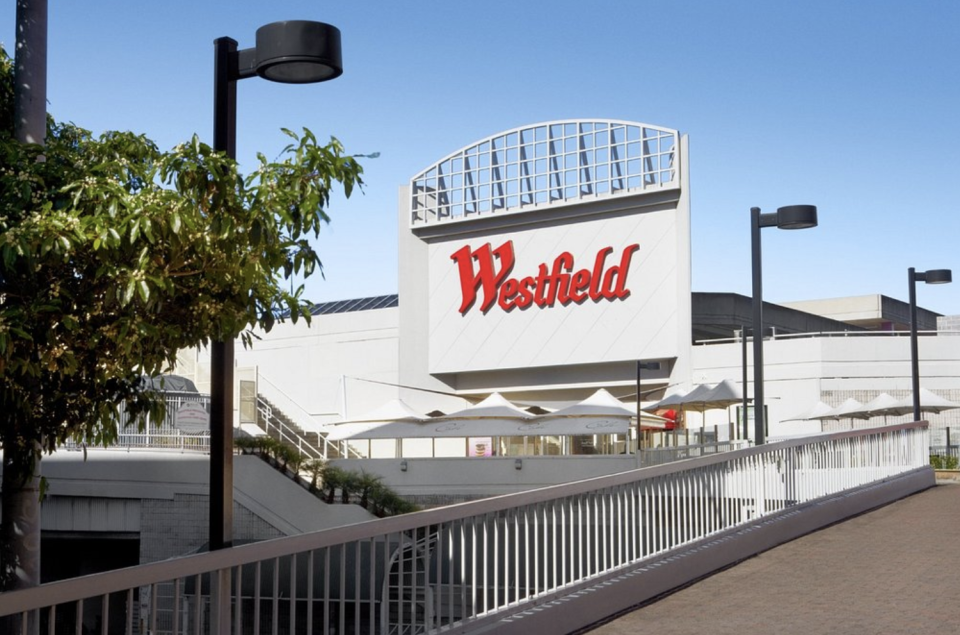 Westfield at Hurstville is pictured.