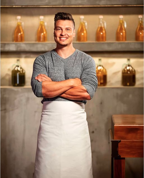 Ben Ungermann in the MasterChef kitchen