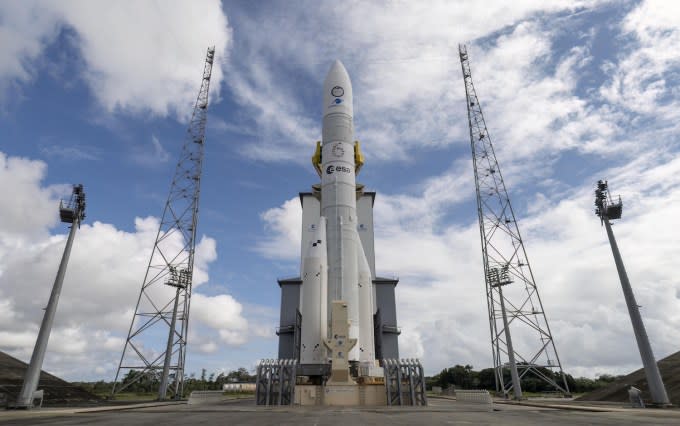 Ariane 6 before wet dress rehearsal