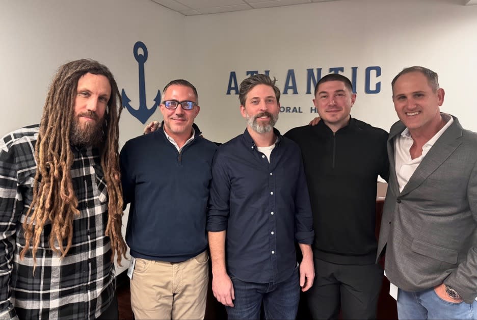 From left to right: Brian Welch, Greg Bacos, Chris Belhumeur, Tim Henault, David Ray | Photo Credit: Mark Ray