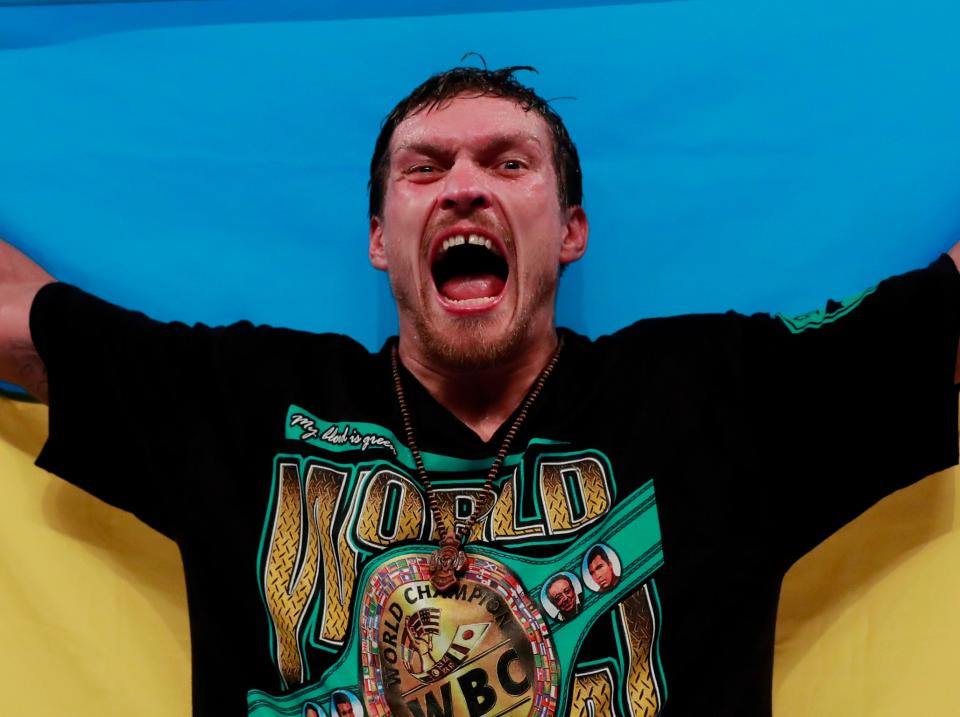 Oleksandr Usyk wants to move to heavyweight: Action Images via Reuters