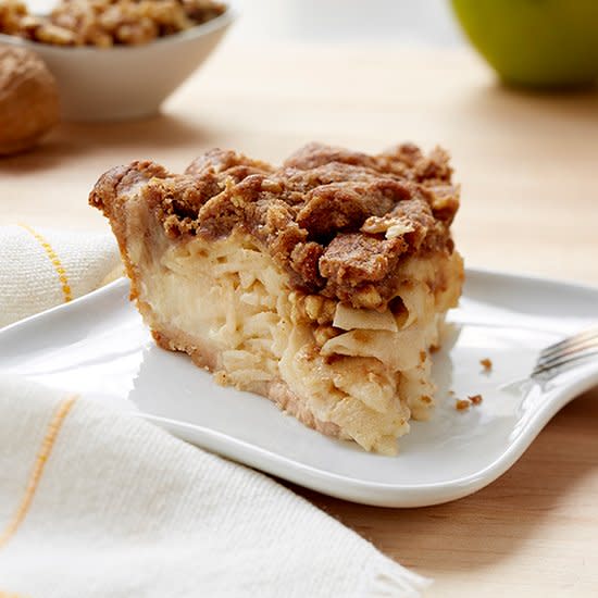 Sour Cream Apple Walnut Pie; Little Pie Company