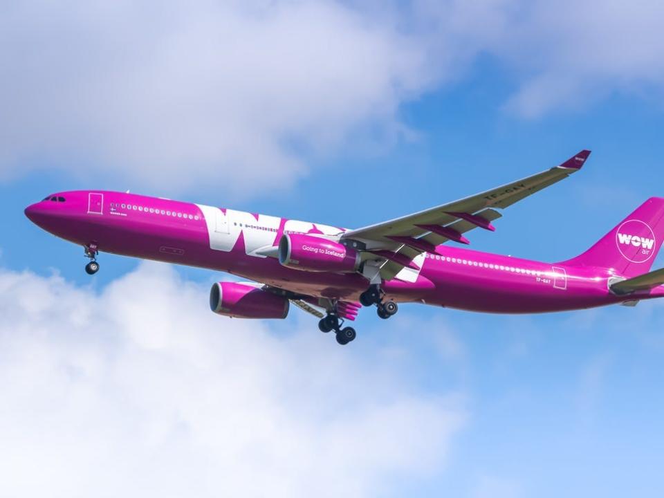 WOW Air Airbus A330.