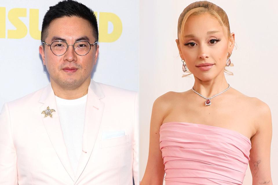 <p>Arturo Holmes/WireImage; Rodin Eckenroth/Getty</p> Bowen Yang; Ariana Grande