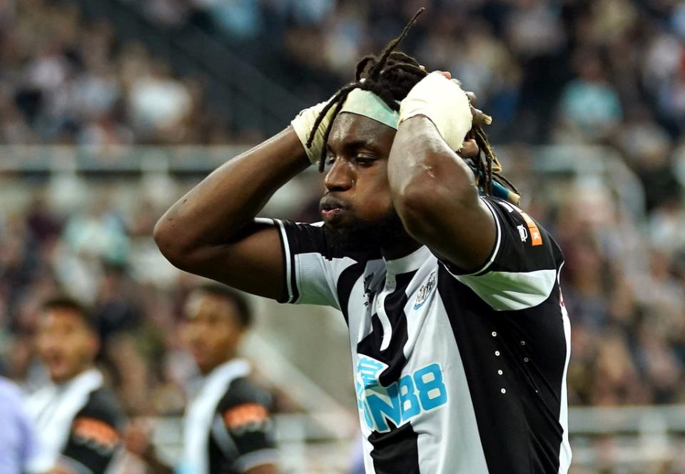 Newcastle’s Allan Saint-Maximin is confident there is more to come from him (Owen Humphreys/PA) (PA Wire)