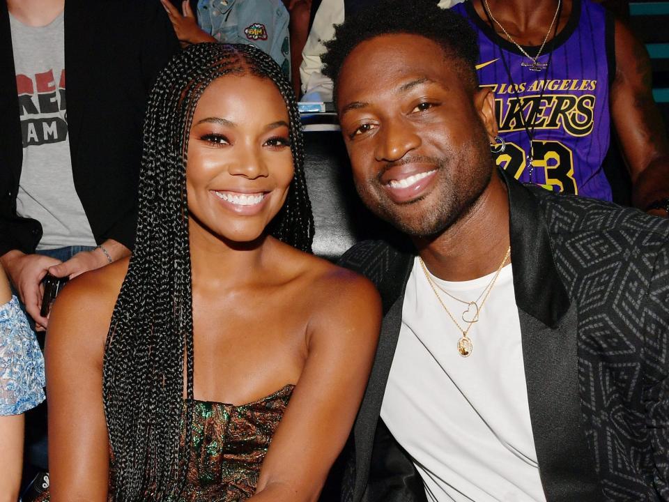 Dwyane Wade and Gabrielle Union