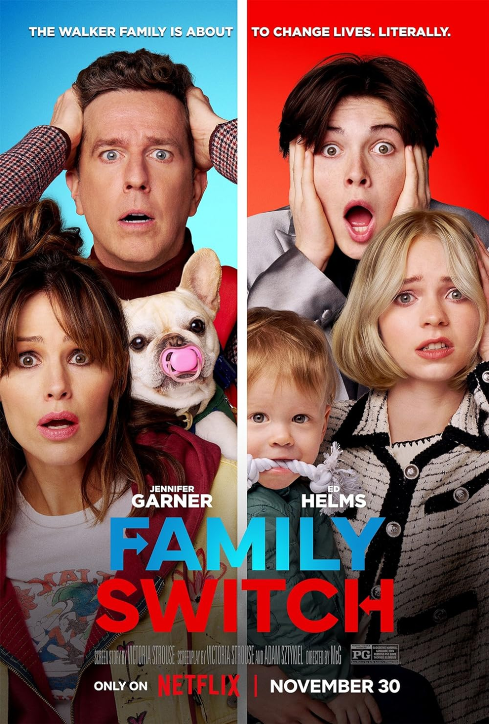 family switch movie poster