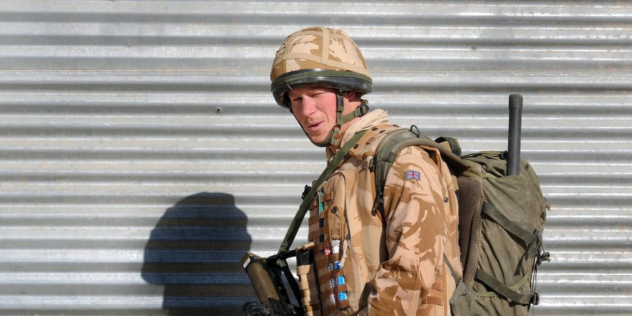 prince harry serves in afghanistan