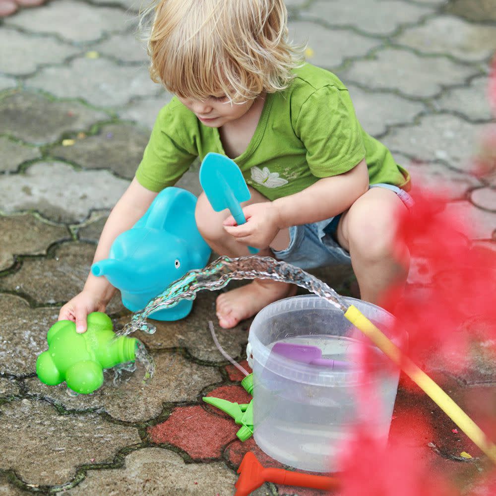 5-Piece Colorful Kids Plastic Gardening Tool Set