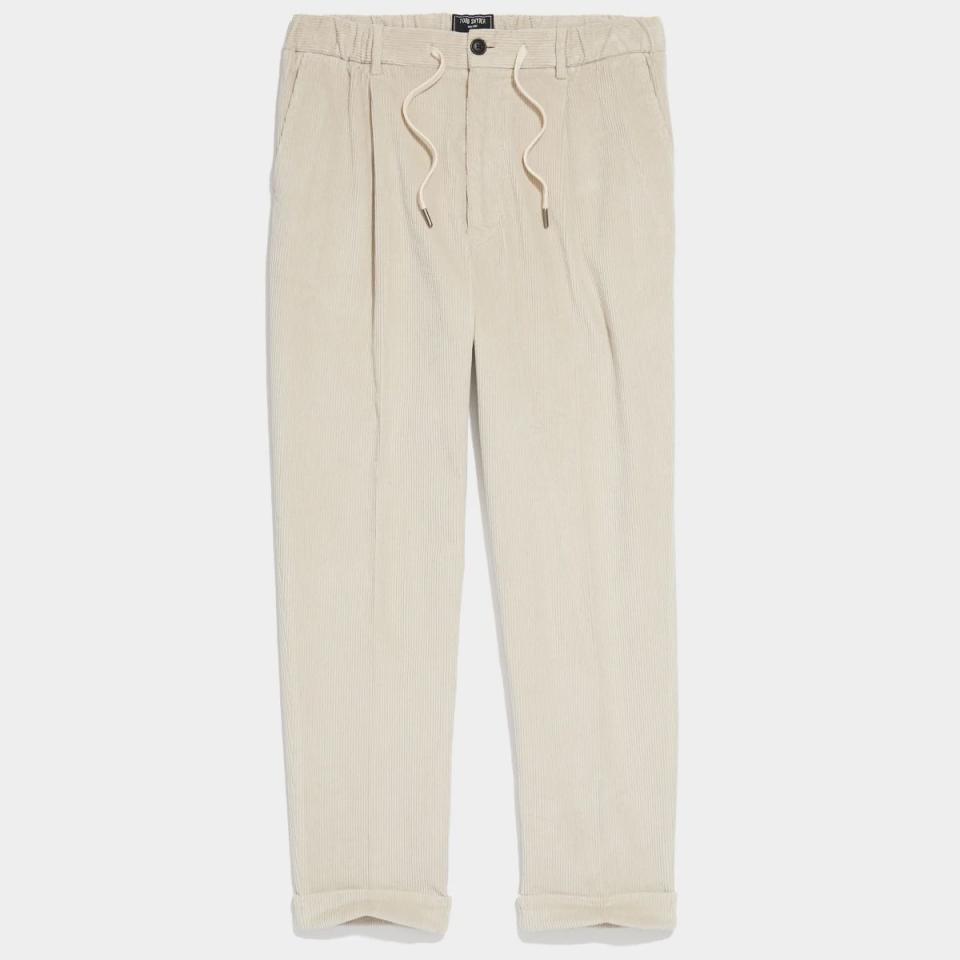 Italian Corduroy Madison Drawstring Trouser