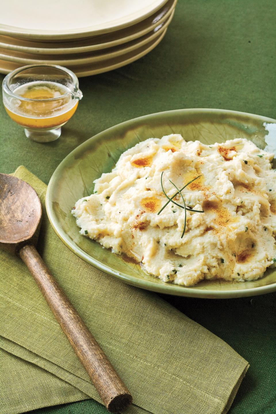 Brown Butter Cauliflower Mash