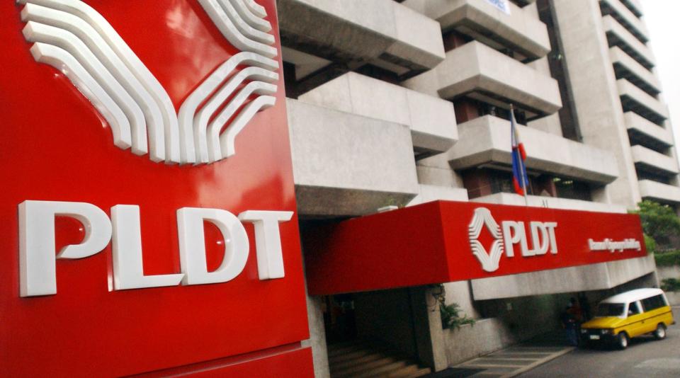 FILE PHOTO: The Philippines Long Distance Telephone Co. (PLDT)  headquarters located in the financial district of Makati, Philippines. (Photo: ROMEO GACAD/AFP via Getty Images)