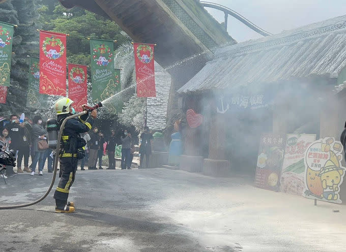 打造安全旅遊環境　劍湖山世界舉辦大量傷患應變演練