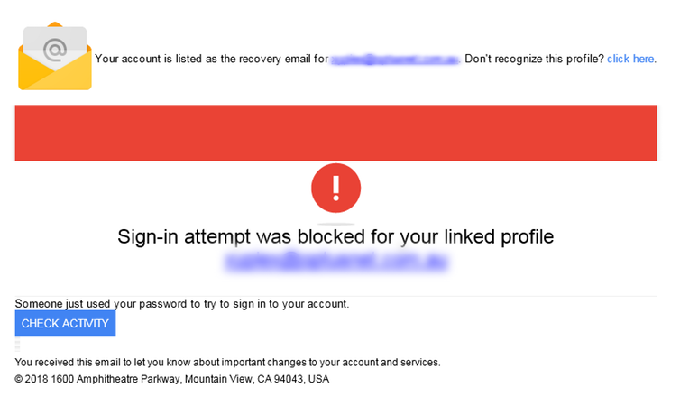 <em>An example of a scam email. (Source: Damien Manuel)</em>