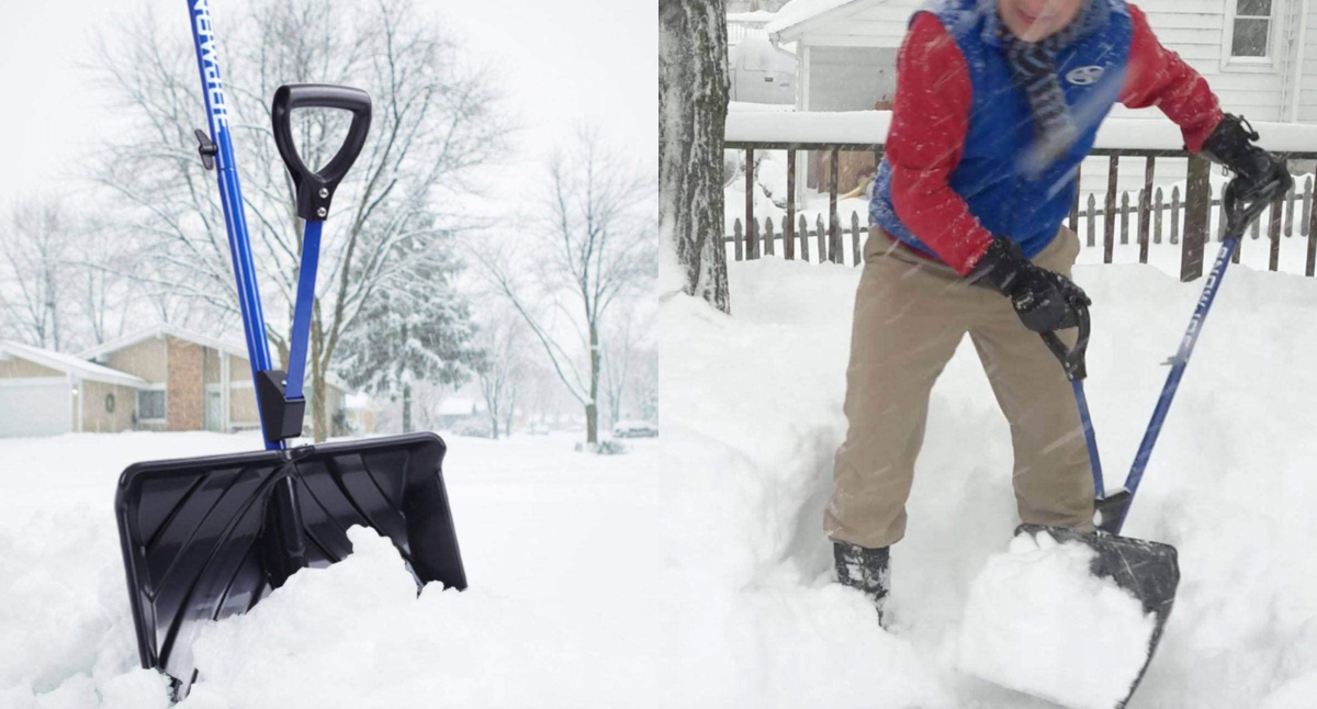 This ergonomic snow shovel with 23K reviews 'saved'  shoppers from  back pain — and it's under $30