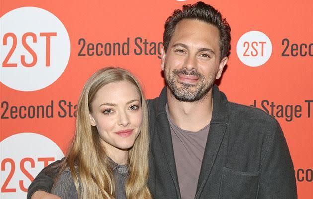 Amanda has also been targeted by hackers. She and fiance Thomas Sadoski are expecting their first child. Source: Getty