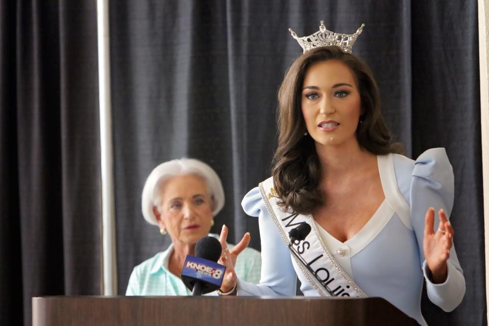 The Miss Louisiana Organization kicked off Miss Louisiana Week with the annual press conference in the lobby of the W.L. Jack Howard Theatre in Monroe on Monday, June 12, 2023.