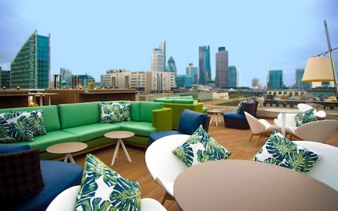 best rooftop bars in London Aviary