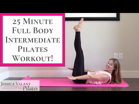 Full Body Pilates Workout Part One - Arms and Abs - Jessica Valant Pilates