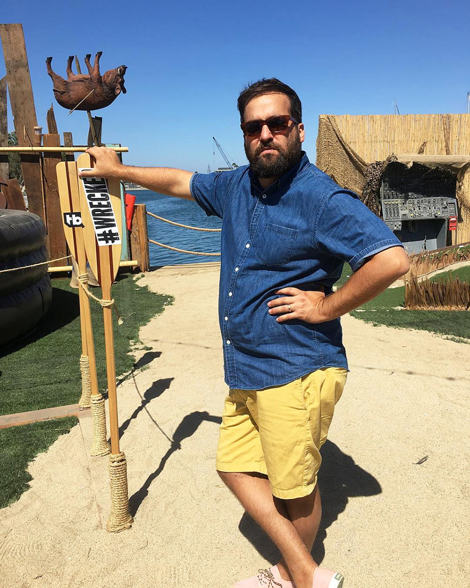 <p>The word is out. @briansacca is the sexiest guy on the island right now. Any takers? #wrecked — @allymaki </p>