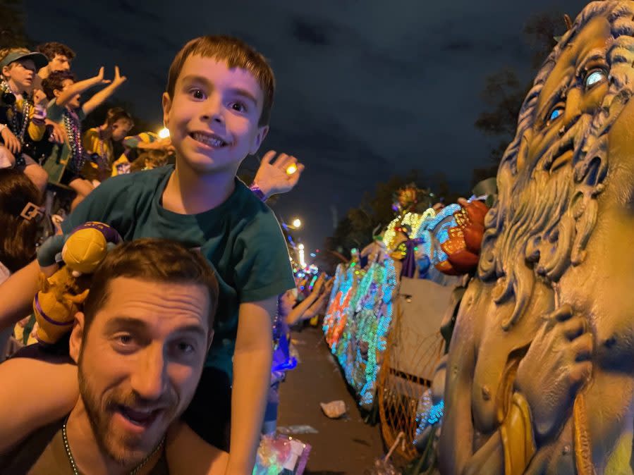 Krewe of Endymion rolls on Saturday, Feb. 10, 2024. (WGNO/Justin Abshire)