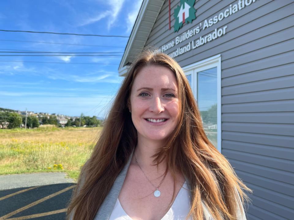 Alexis Foster, executive director with the Canadian Home Builders' Association in N.L., says the association advocates for lower interest rates and a higher influx of skilled immigrants, among other measures, so contractors are able to help tackle the housing crisis.