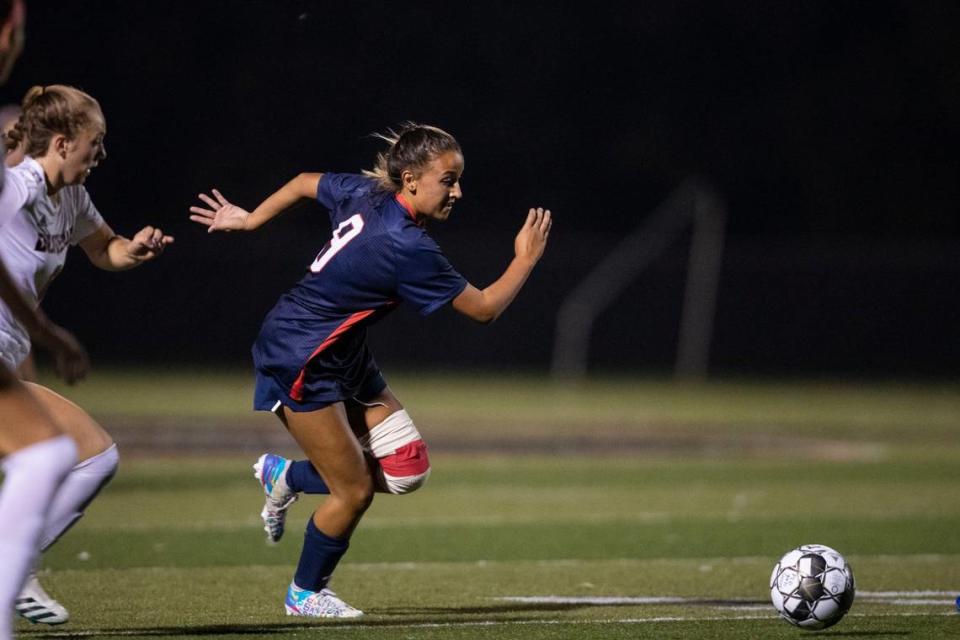 Lafayette’s Lily Simpson earned all-city honors last season, scoring 11 goals and contributing 13 assists.