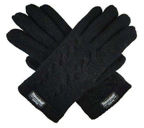 12) Ladies Pure Wool Knit Gloves