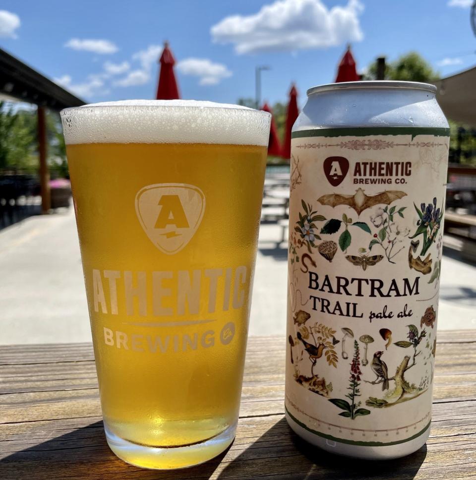 Athentic Brewing Co. in Athens created Bartram Trail Pale Ale in conjunction with this weekend's Bartram Trail Conference taking place in Athens. Sarah Frazer of Athentic Brewing created the label.