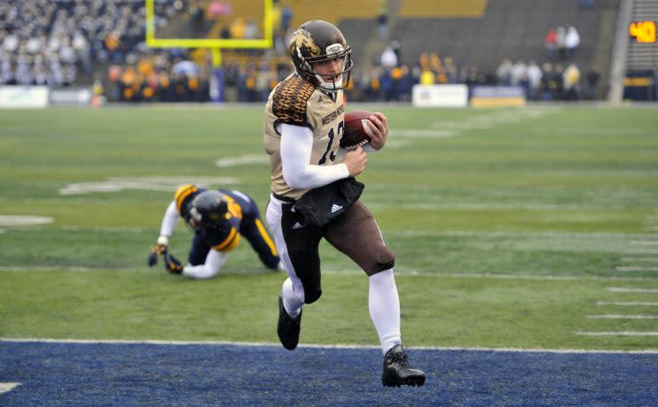 Tom Flacco played in 13 games at Western Michigan. (AP)