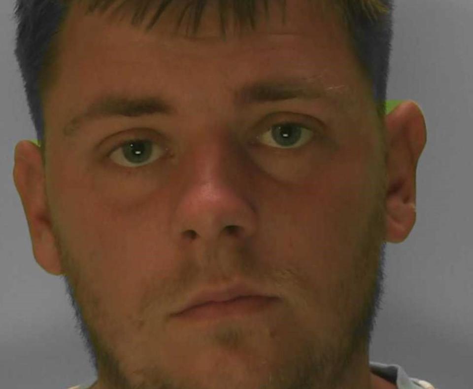 Reece Page was jailed at Lewes Crown Court on Friday. (swns)