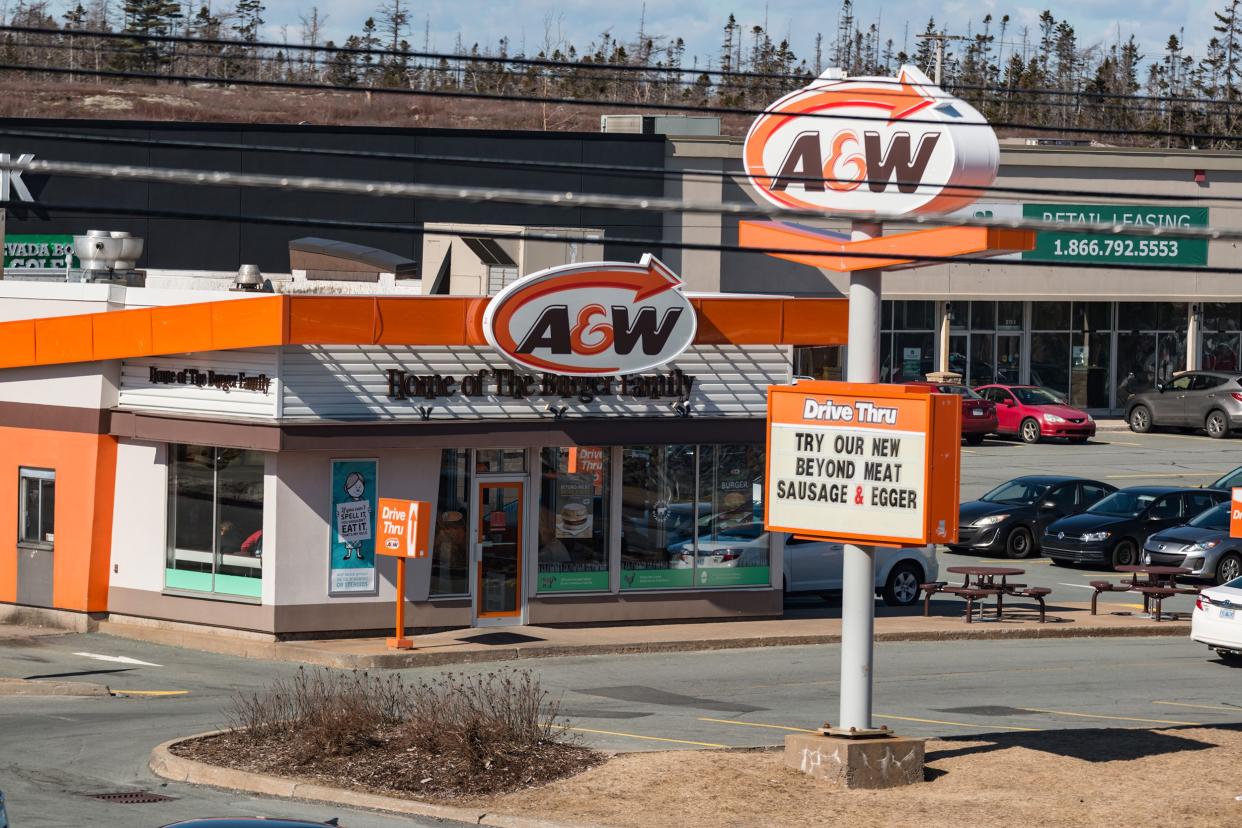 A&W restaurant, Halifax, Canada