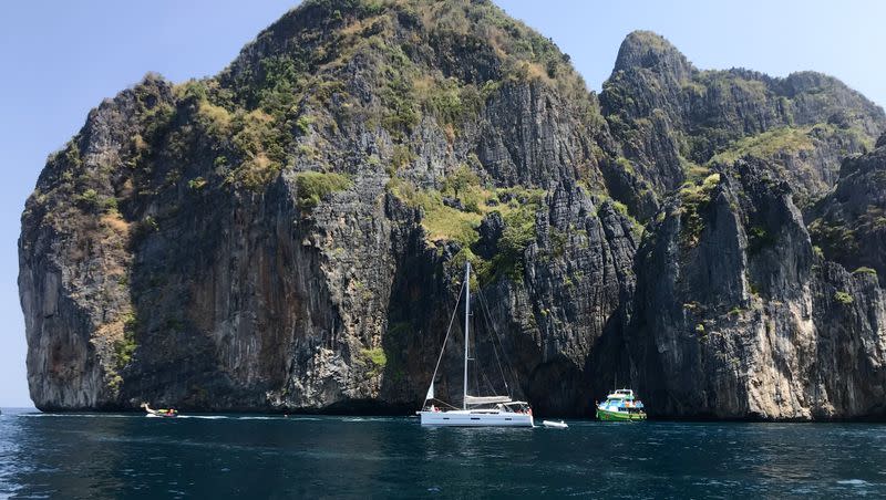 The Phi Phi Islands off the coast of Phuket, Thailand, are a tourist hotspot for a reason. On this March 17, 2019 day, Phi Phi Islands offered a tropical experience.