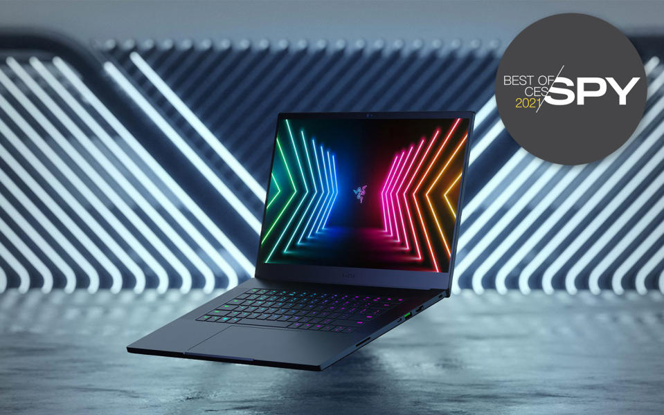 razer blade 15 advanced gaming laptop, best of ces 2021