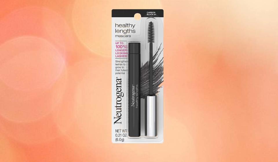 The mascara features skin care ingredients to help grow lashes. (Photo: Amazon)